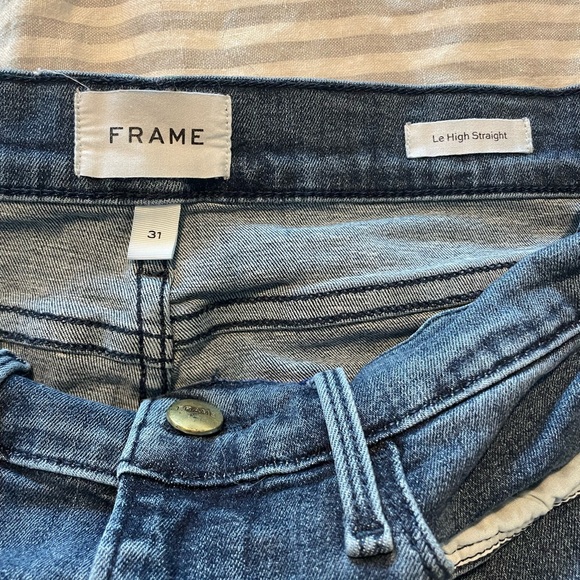 Frame Le High Straight Jeans - Picture 4 of 4
